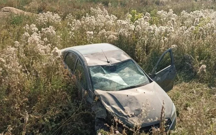 Три человека пострадали в столкновении легковушки и грузовика в Удмуртии