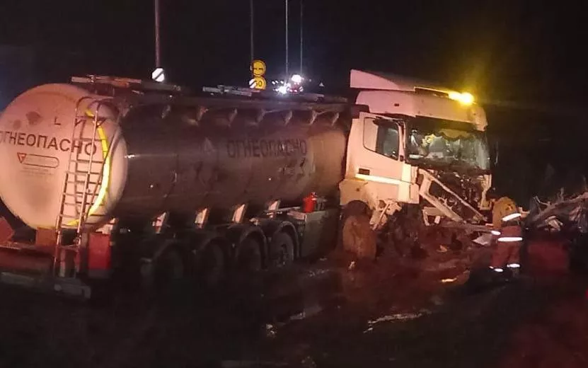 Водитель Kia погиб в ДТП с грузовиком в Удмуртии