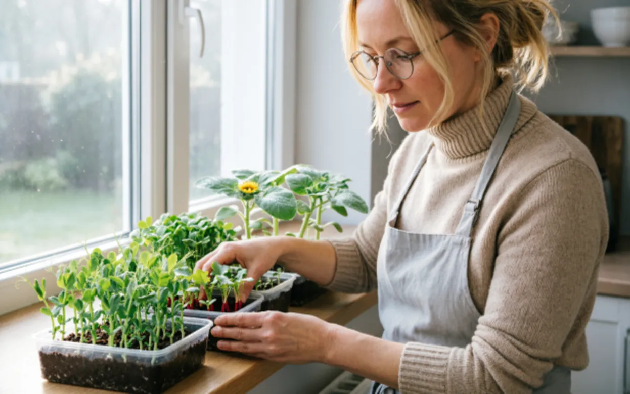 Микрозелень на подоконнике: суперпродукт за 7 дней без грязи и лишних трат