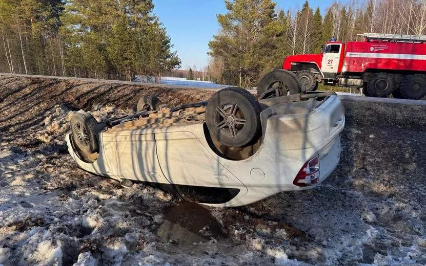 Женщина пострадала в аварии на дороге Ижевск – Ува