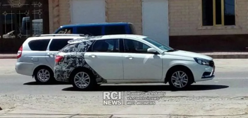 Фото: в сети опубликовали снимки универсала ижевской Lada Vesta SW без камуфляжа