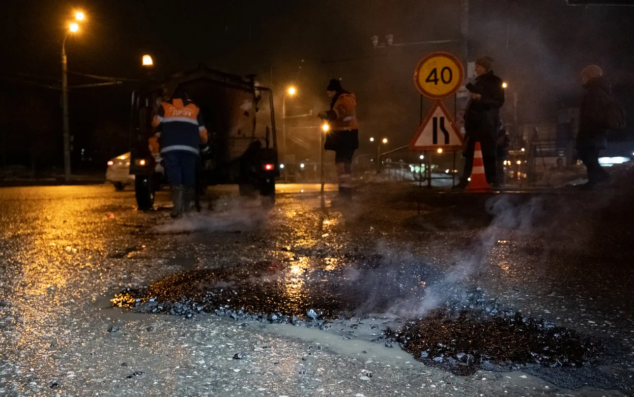 Подрядчиков Удмуртии призвали быть готовыми к ямочному ремонту дорог