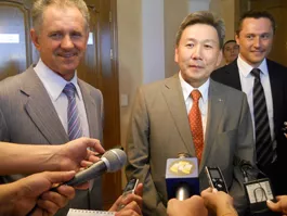 Александр Волков, Лувсанвандан Болд и Максим Кузюк. Фото автора