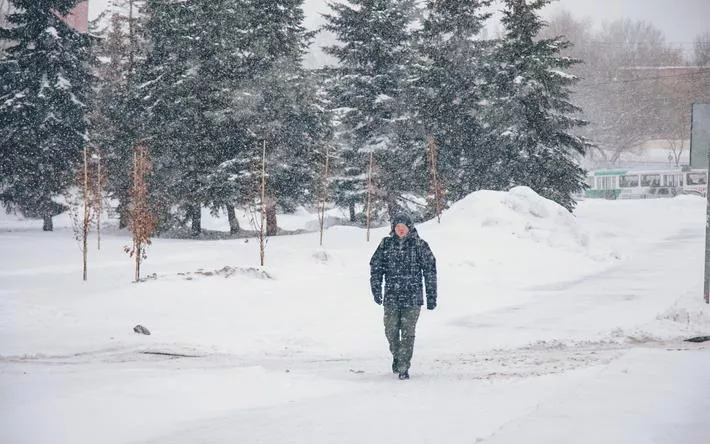 Жителей Ижевска предупредили о метели и снеге на дорогах