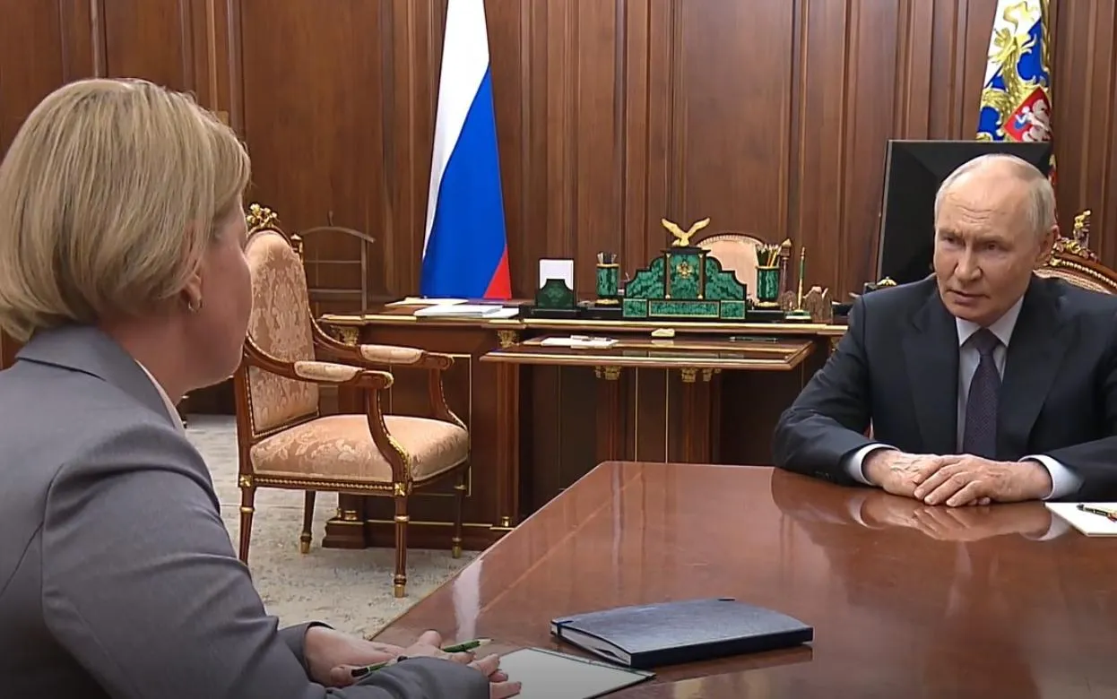 Встреча Владимира Путина и Ольги Абрамовой