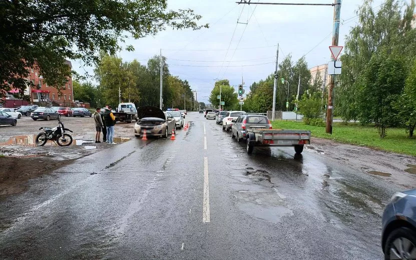 Подросток на питбайке пострадал в ДТП в Ижевске
