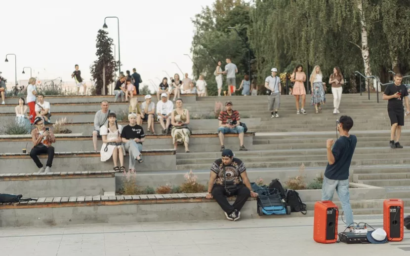 Жаркий вечер в Ижевске. Фото: Маша Бакланова, IZHLIFE