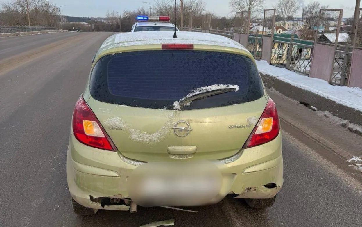 Пожарный «Урал» столкнулся с легковушкой в Удмуртии