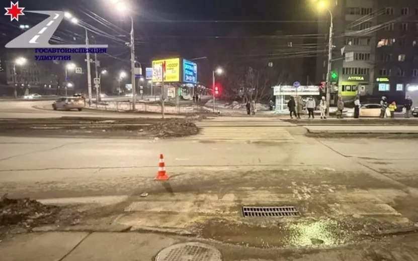 Сбившего доставщика еды водителя задержали в Ижевске