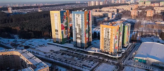 Видео: как выглядят с высоты 6 самых высоких зданий Ижевска
