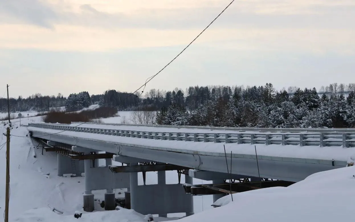 Мост через Валу открыли после ремонта в Удмуртии
