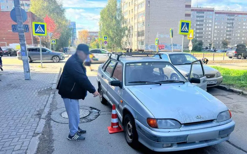 Пенсионер на ВАЗе сбил 12-летнюю девочку в Ижевске