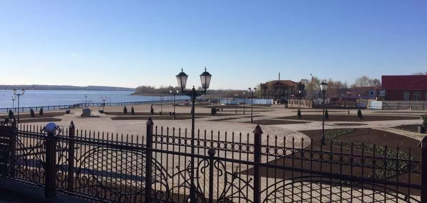 В Сарапуле 9 мая открыли новую набережную
