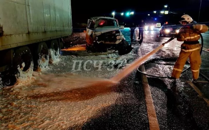 Водитель внедорожника погиб в ДТП с фурой в Удмуртии