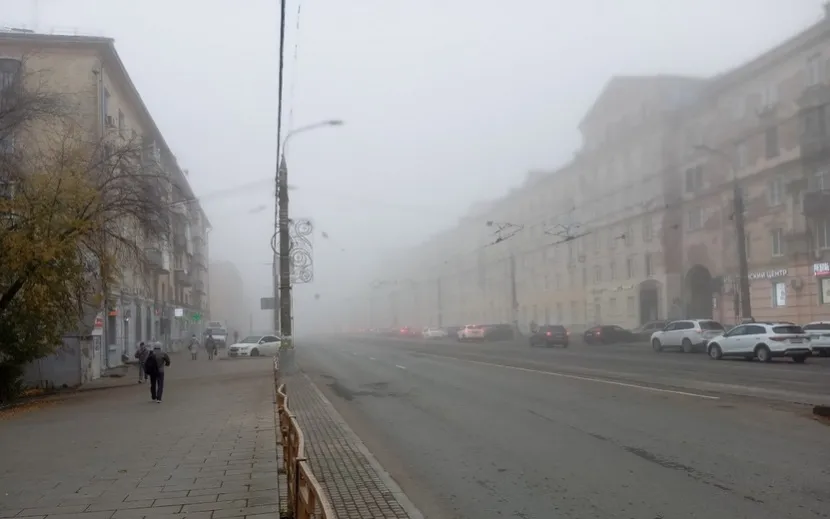 Туман в Ижевске 17 октября. Фото: IZHLIFE