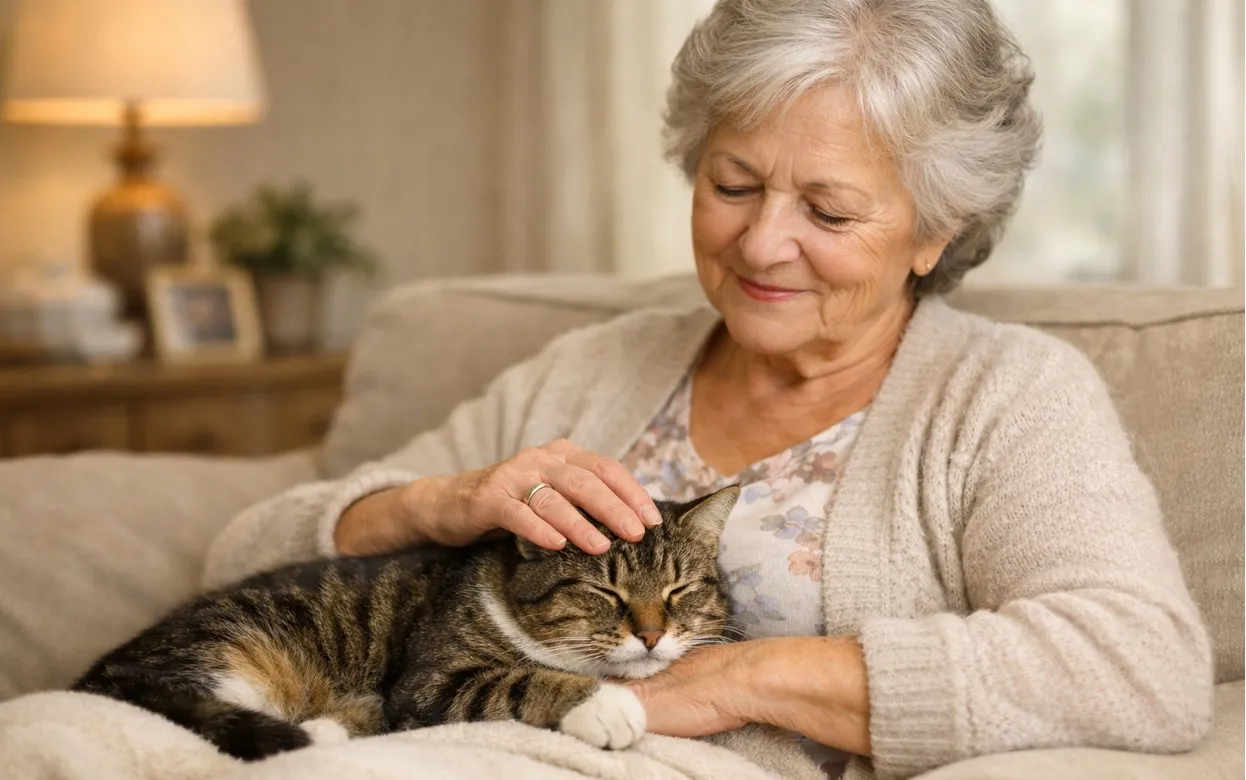 «Лучший кардиолог – это кот»: от каких болезней помогает пушистый питомец людям после 50