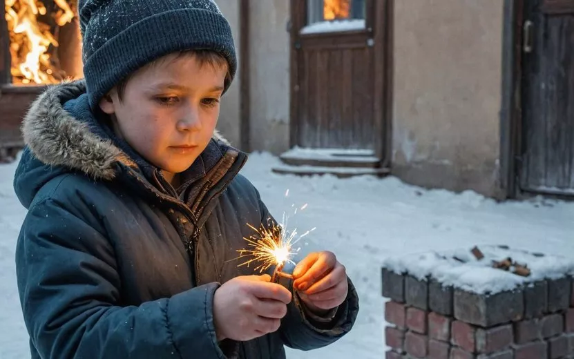 Ребенок пострадал при запуске пиротехники в Удмуртии