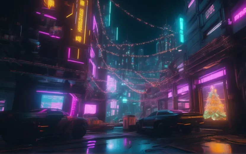 А это - мир, в котором живет Снегурочка