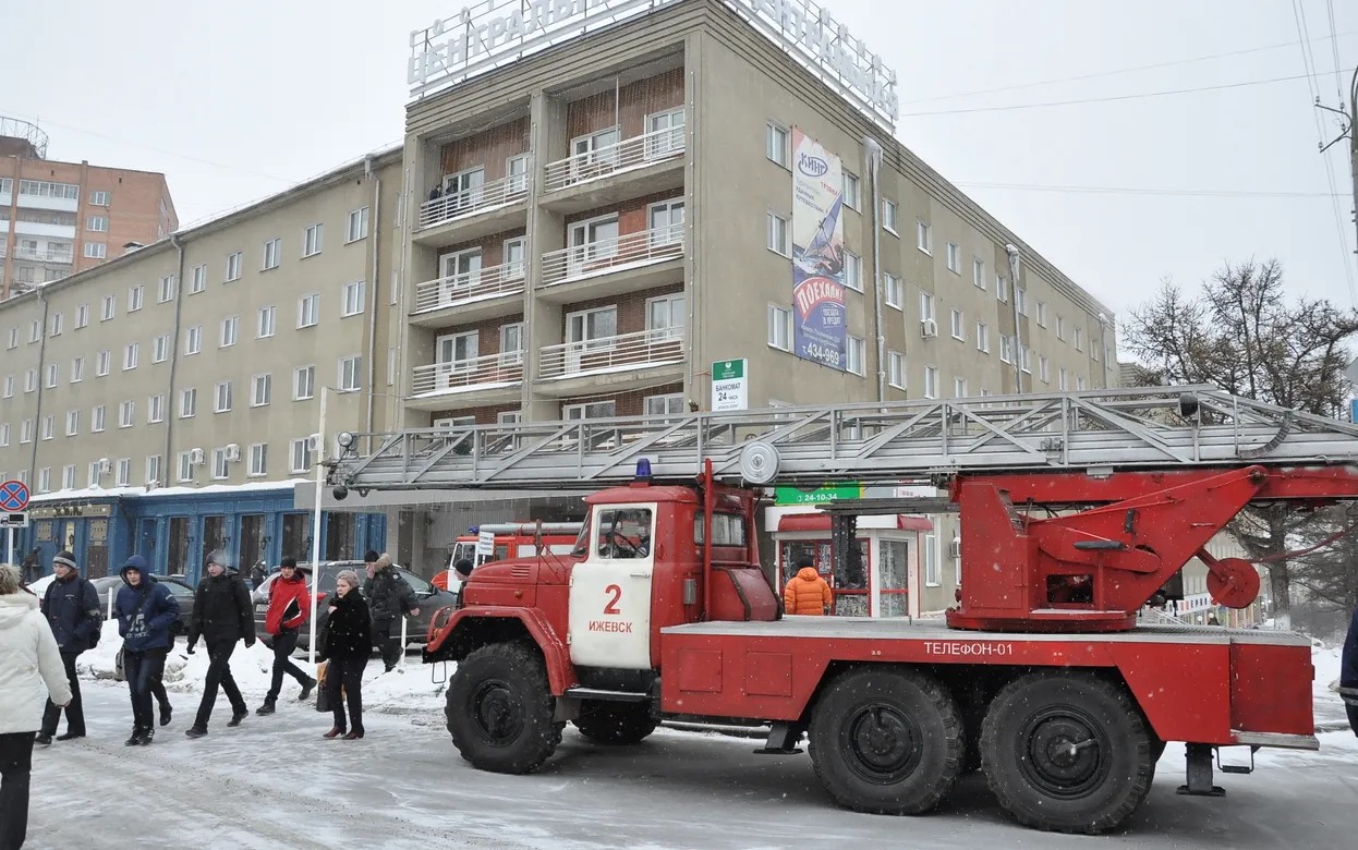 Пожарные учения пройдут в центре Ижевска 29 апреля