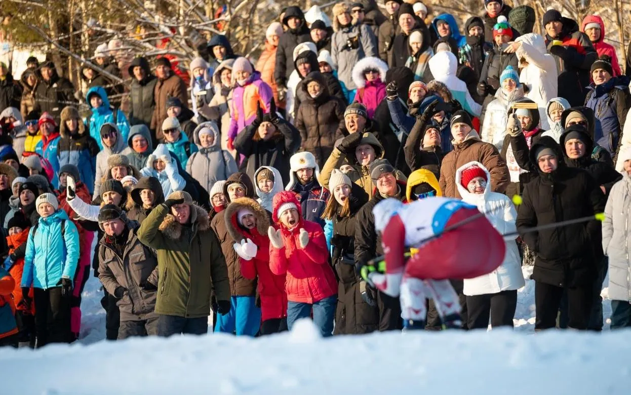 Более 5000 болельщиков посетили этап Кубка России по лыжным гонкам в Ижевске