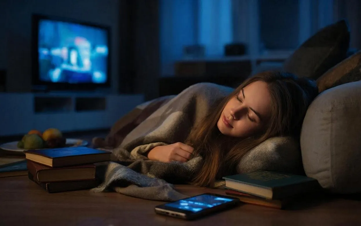 Жителям Удмуртии посоветовали не засыпать под телевизор