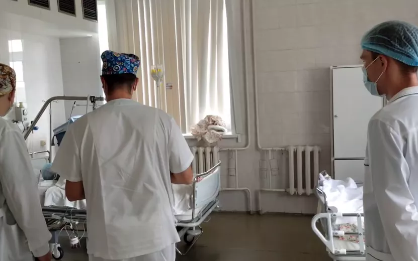 Каждый рабочий день в ОАР начинается с обхода палат. Видео: Таня Трушкова