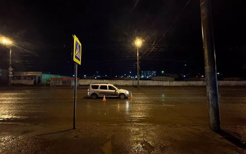 Водитель «Ларгуса» сбил двух девочек на переходе в Ижевске