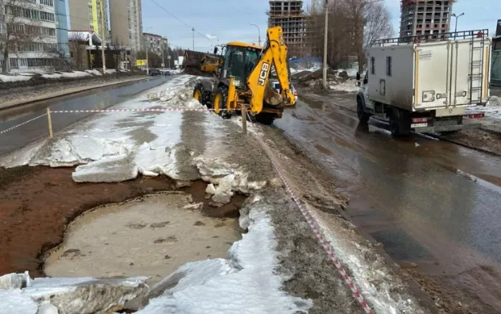 Водопровод на ул. Ленина в Ижевске планируют отремонтировать 13 марта