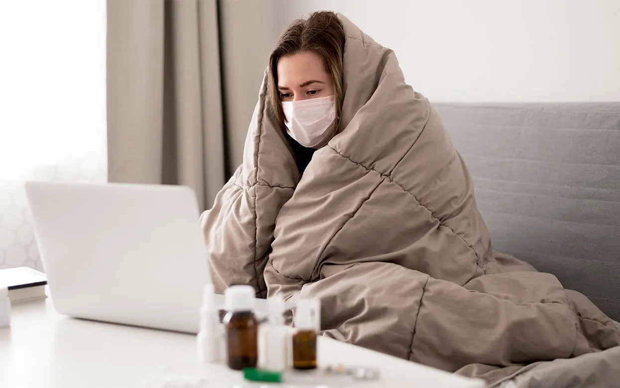 Более тысячи жителей Удмуртии заболели гриппом в праздники