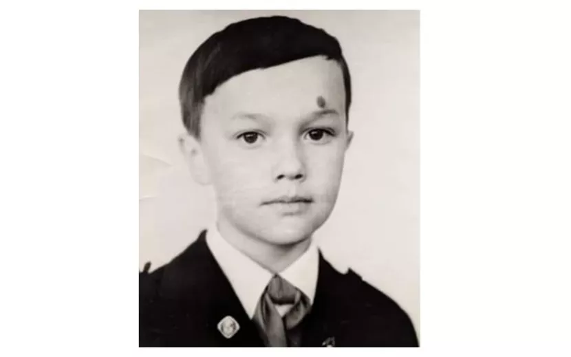 Олег Ажгихин в детстве