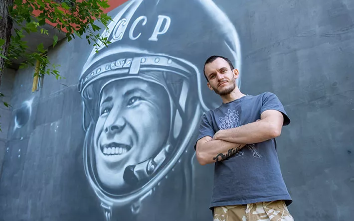Мамкин бизнесмен: житель Ижевска, рисуя граффити, зарабатывает миллионы