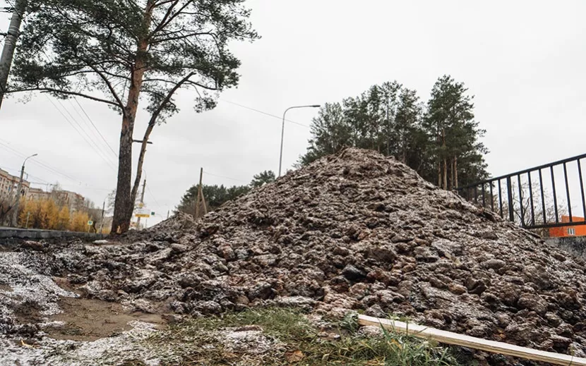 Очень много грязи