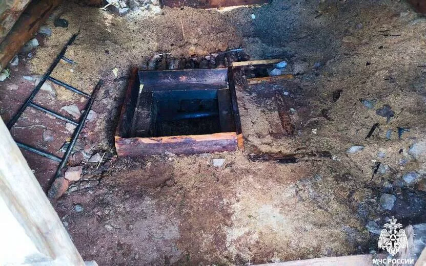 Сушка овощной ямы в Кезском районе закончилась пожаром 