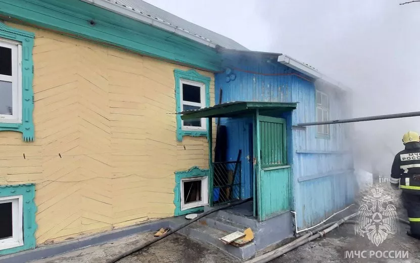 Пожилая женщина пострадала при пожаре в Ижевске