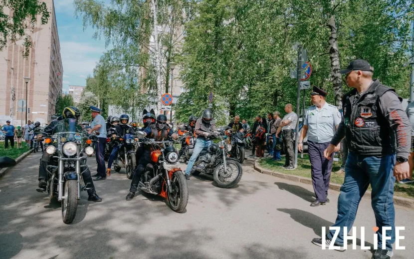Мотосезон открыли в Ижевске. Фото: Маша Бакланова