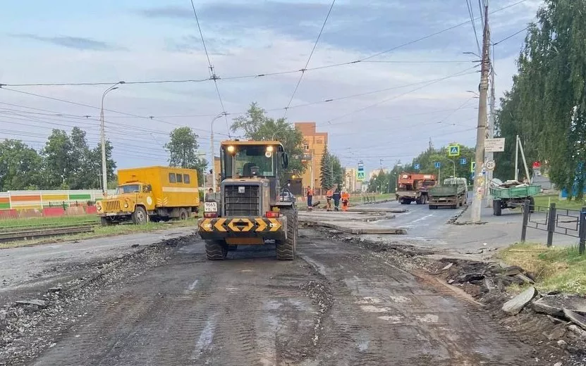 Движение ограничили на перекрестке Ленина – Халтурина в Ижевске