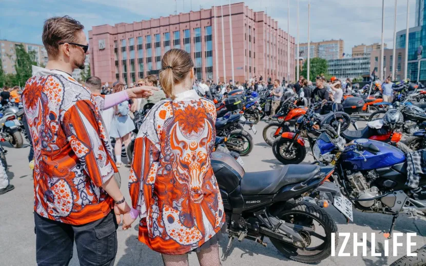 Мотосезон открыли в Ижевске. Фото: Маша Бакланова
