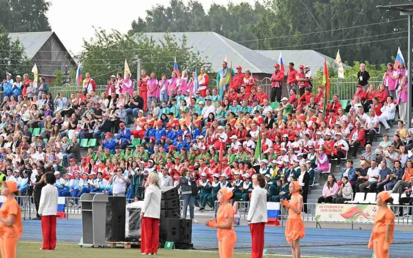 Юбилейные летние сельские спортивные игры открыли в Удмуртии. Фото: пресс-служба Главы и правительства Удмуртии