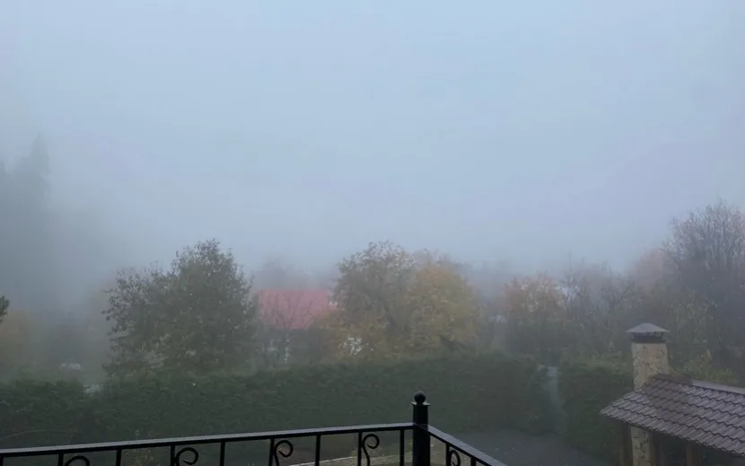 Туман в Ижевске 17 октября. Фото: Елизавета Четверикова