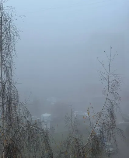 Туман в Ижевске 17 октября. Фото: Софья Глебова