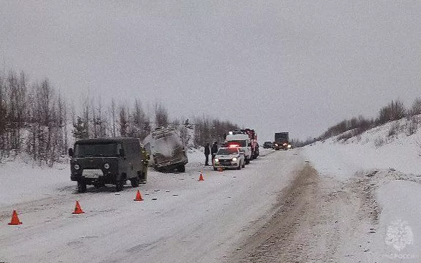 Госпитализация потребовалась одной пострадавшей в ДТП с микроавтобусом в Удмуртии