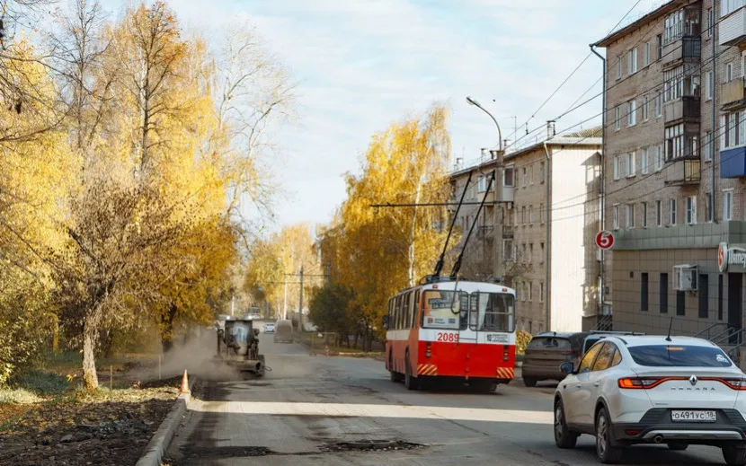 На улице Новой продолжаются дорожные работы. Фото: Мария Бакланова