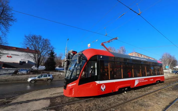 Трамваи не идут от Центра к улице Кирова в Ижевске