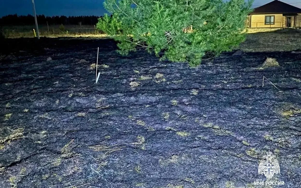 Первый в сезоне ландшафтный пожар произошел в Удмуртии