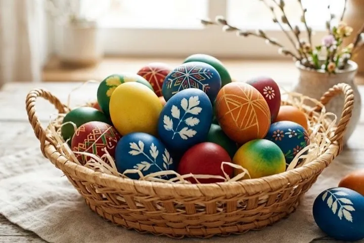 Не хотите красить яйца химией? 7 натуральных способов для Пасхи