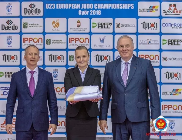 Флаг чемпионата Европы по дзюдо передали Ижевску