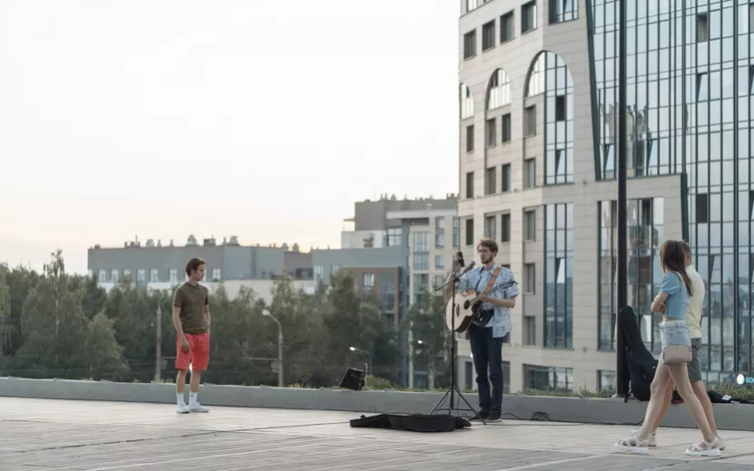 Жаркий вечер в Ижевске. Фото: Маша Бакланова, IZHLIFE