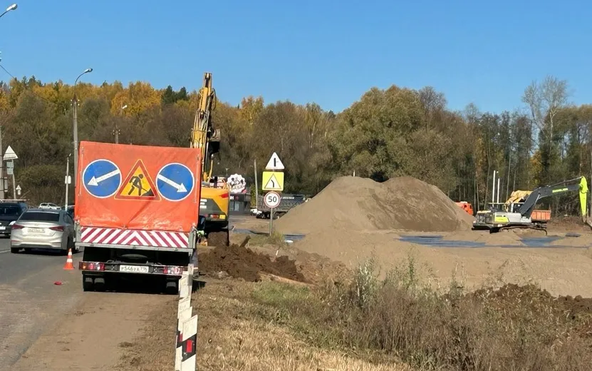 Объездную дорогу откроют на реконструируемой трассе Ижевск – Аэропорт