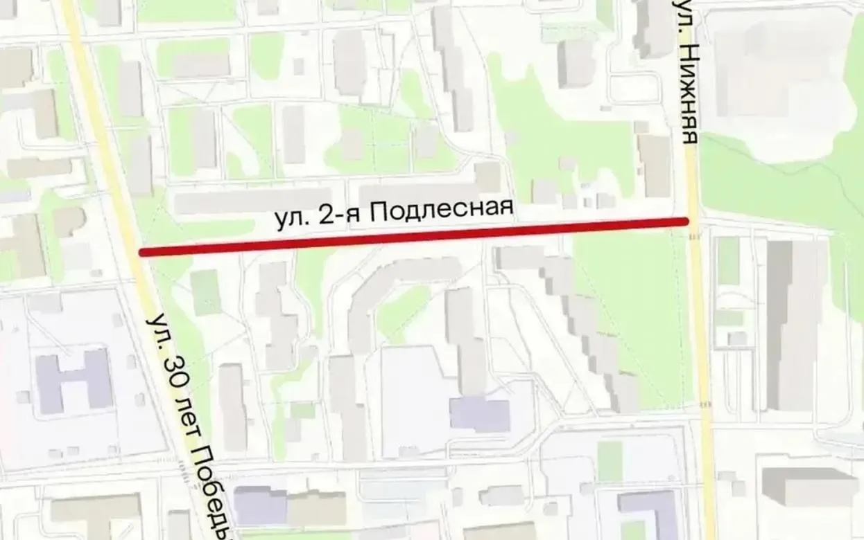 Движение по ул. 2-й Подлесной ограничат в Ижевске