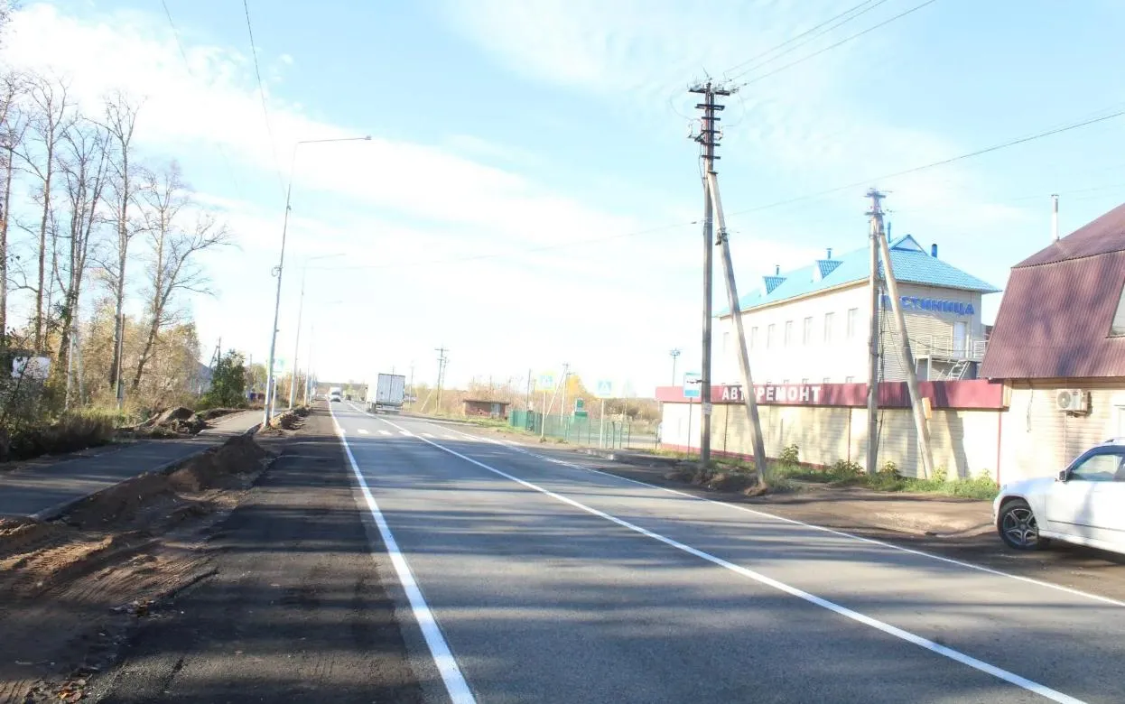Ремонт участка трассы Ува – Селты завершили в Удмуртии